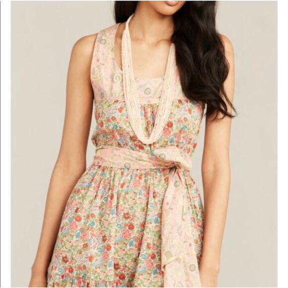 ROLLER RABBIT Elysian Day Coley Dress Floral Liberty Sleeveless Round Neck Small - Picture 4 of 14